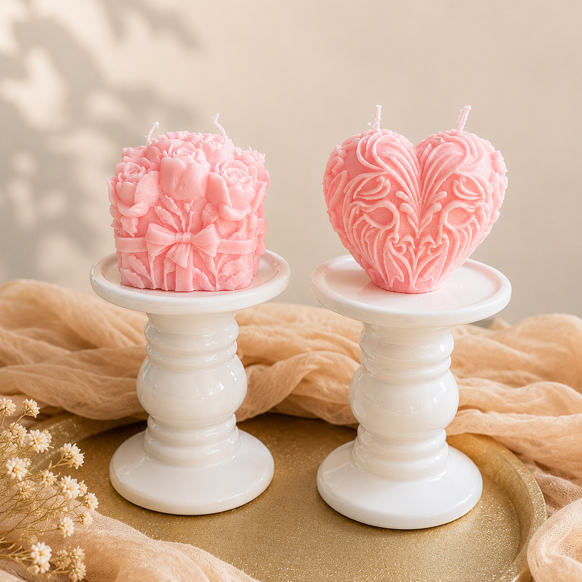 Candle + Holder