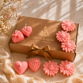 Floating Daisy & Heart Candle Gift Set